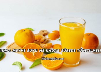 Sıkma Meyve Suyu Ne Kadar Sürede Tüketilmeli?