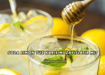 Soda Limon Tuz Karışımı Zayıflatır mı?