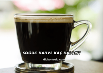 Soğuk Kahve Kaç Kalori?