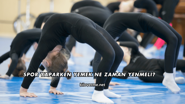 Spor Yaparken Yemek Ne Zaman Yenmeli?