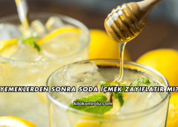 Yemeklerden Sonra Soda İçmek Zayıflatır mı?
