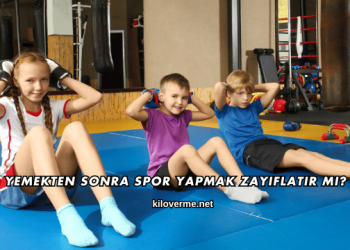 Yemekten Sonra Spor Yapmak Zayıflatır mı?