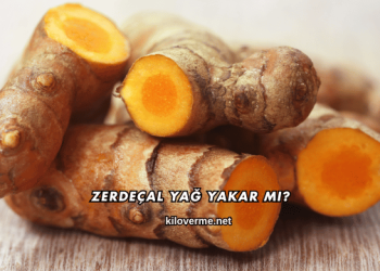 Zerdeçal Yağ Yakar mı?