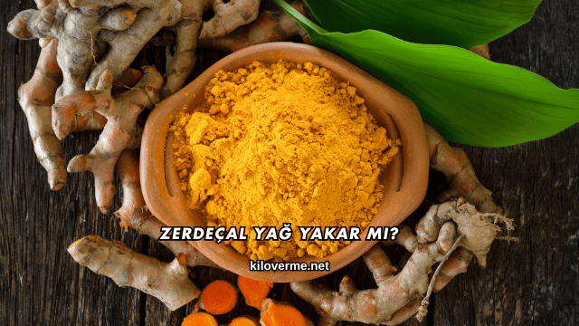Zerdeçal Yağ Yakar mı?