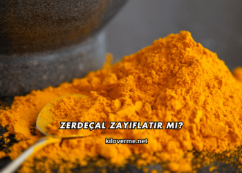Zerdeçal Zayıflatır mı?